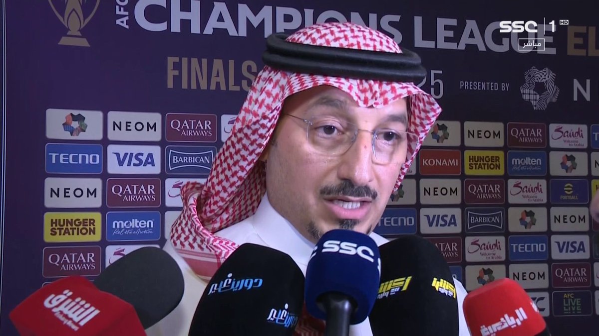 ياسر المسحل - رئيس الاتحاد السعودي لكرة القدم: - #الاهلي سيشارك في كأس العالم 2029 - ملف زيادة عدد الأندية في الدوري مغلق من زمان - نرغب في استضافة أي بطولة كرة قدم، ونحن جاهزون - لن نتردد في تقديم الدعم لنادي #الهلال في كأس العالم للأندية #دوري_أبطال_آسيا_للنخبة | #SSC