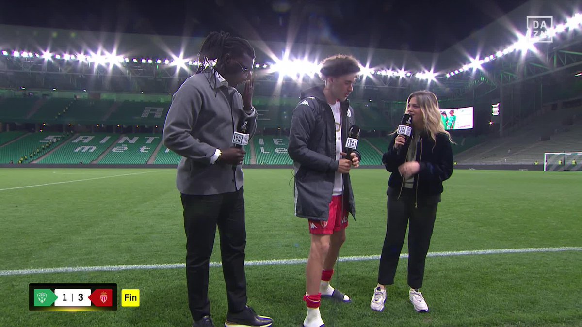 🗣️ | Maghnes Akliouche : « Si on est fatigués à la fin c’est aussi bon signe ! » 👀🙌 #ASSEASM 👉 Suivez l’après-match ici :