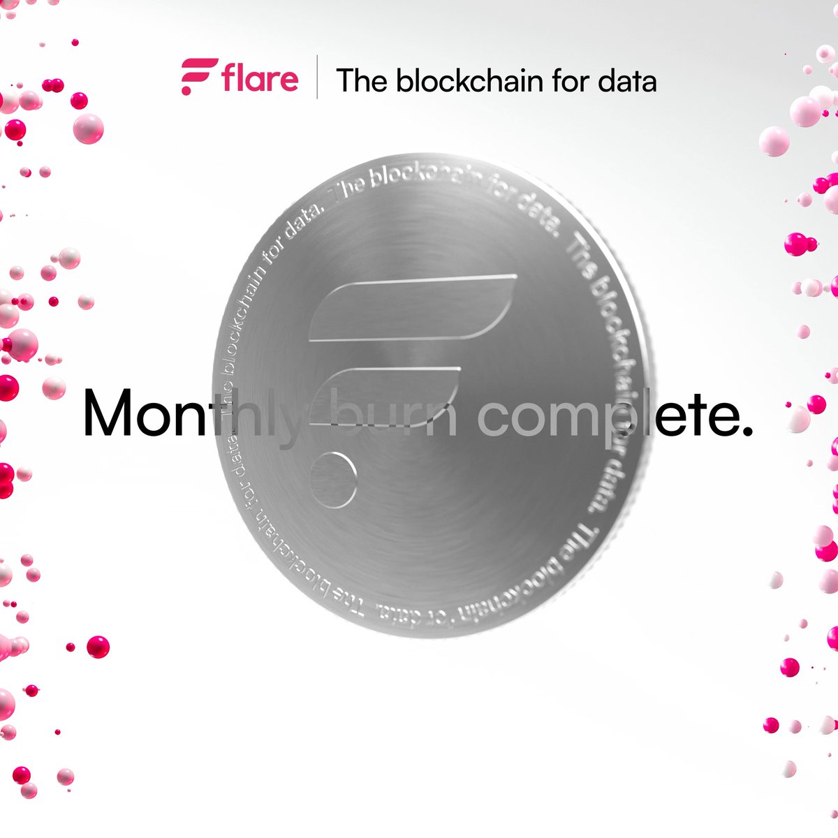 Another 66M FLR burned. Part of the 2.1B FLR burn plan. And that’s not counting Flare tx fees & unclaimed rewards, which are also being burned. This burn’s far from over 🔥 Txid: