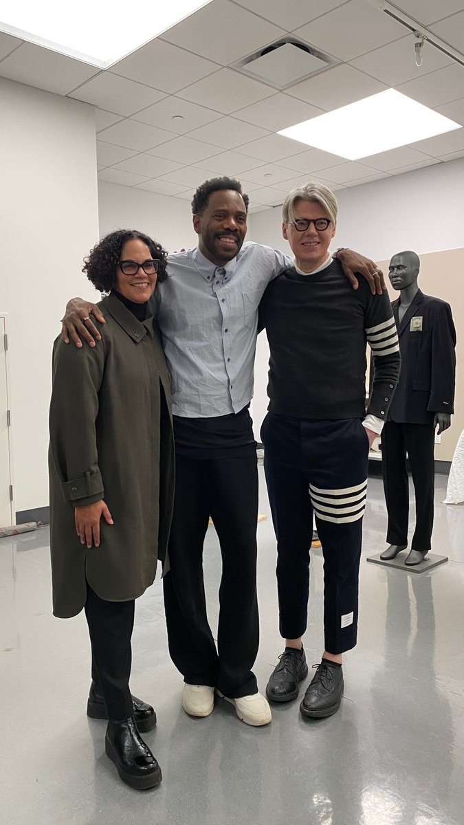 2025 Met Gala co-chair Colman Domingo stopped by The Costume Institute to take an early look at "Superfine: Tailoring Black Style." “Superfine: Tailoring Black Style” opens to the public on May 10 and will be celebrated at the 2025 Met Gala on May 5. #SuperfineStyle #MetGala2025