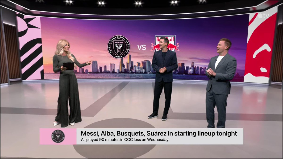 Messi, Alba, Busquets and Suarez starting tonight. The MLS on Air crew breaks down Inter Miami CF's expectations: