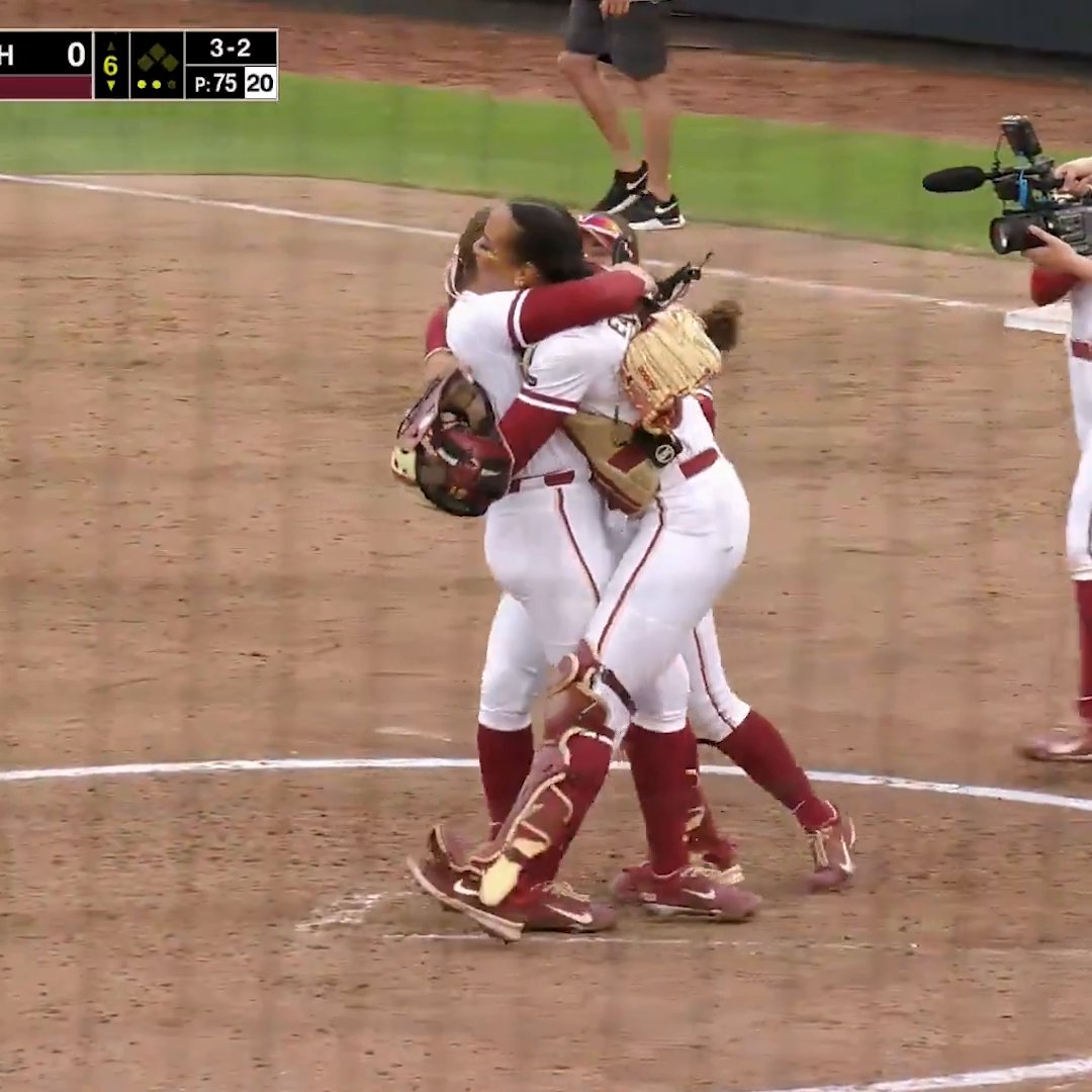 JAZZY FRANCIK THROWS A NO-HITTER FOR THE NOLES 🍢 Florida State Softball 🥎