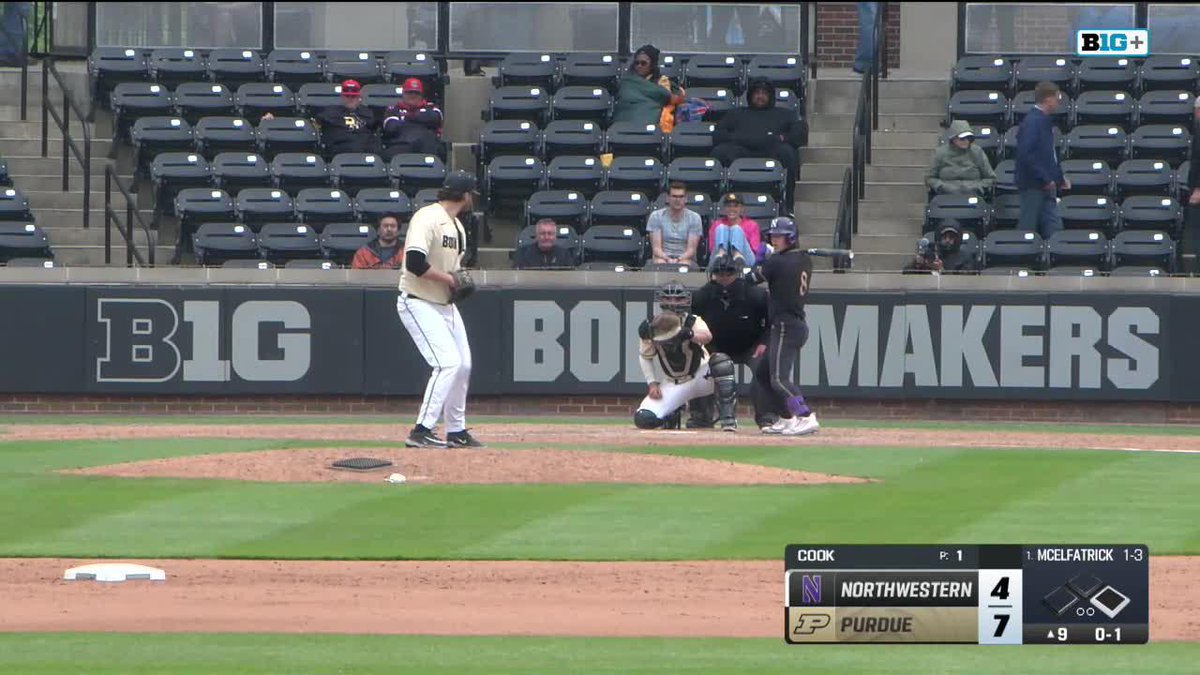 🦸🏾‍♂️ BR wearing the Cape again!! Another 💎 in CF. Oh My!! #BoilerUp #SCTop10 👀 Big Ten Baseball x Big Ten on D1Baseball