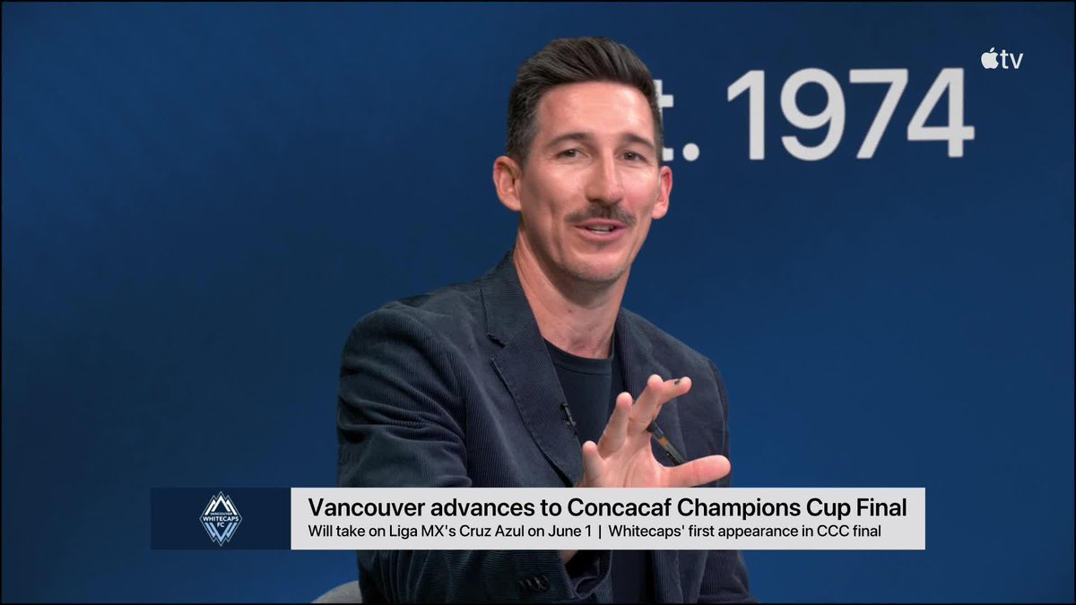 "I think [Vancouver Whitecaps FC] are going to go down to Mexico and win the Concacaf Champions Cup." MLS on Air crew on Vancouver's CCC run: