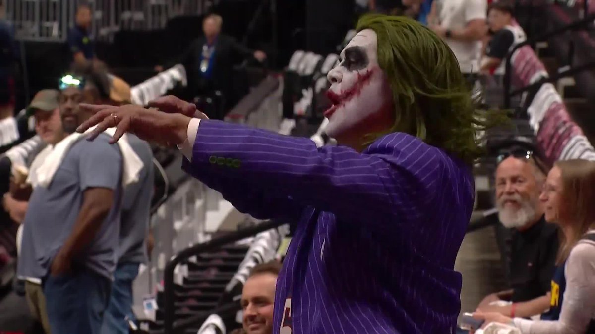 "What the hell is that?" 🤡 Chuck was not prepared for this fan's costume 😂