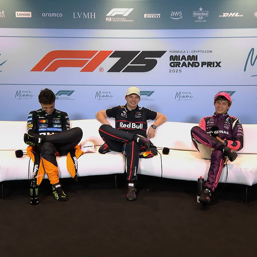 "To already be at this pace is very impressive" 🔥 "He's in Formula 1 for a reason" 💪 Lando and Max with high praise for Kimi 👏