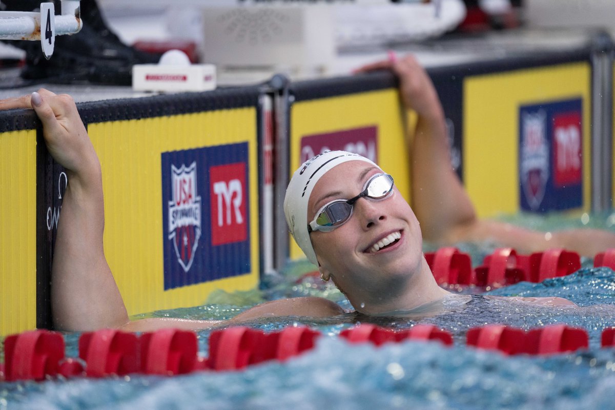 You are watching the first sub-:55 100m butterfly in the history of the sport. Gretchen Walsh is unbelievable. #TYRProSeries