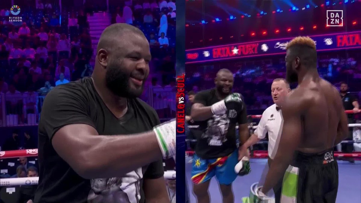 A DRAW!! 😮 Should Efe Ajagba and Martin Bakole run it back? 🥊 🎟 Buy #CaneloScull on NOW Live Now | #RiyadhSeason | Powered by FATAL FURY: City of the Wolves City of Wolves SNK GLOBAL | Ring Magazine
