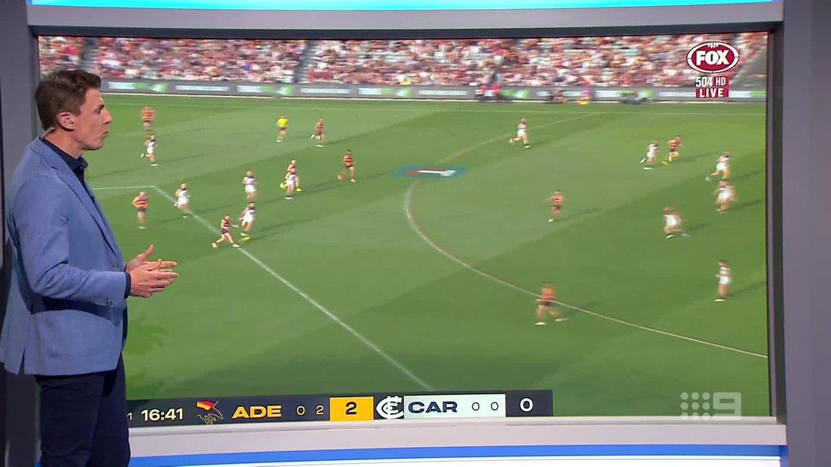 "It was one of the poorest defensive games I've seen from an AFL team." Matthew Lloyd doesn't hold back on the Blues after their huge loss in Adelaide. #9AFLSFS | Watch on Nine & 9Now 🖥️