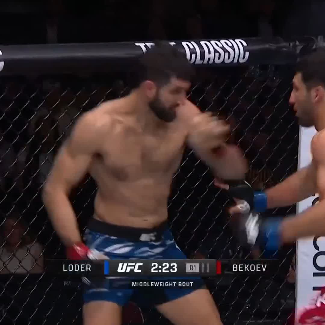 🚨 AZAMAT BEKOEV 🇷🇺 EST UN VÉRITABLE PROBLÈME Il s’impose avec un énorme TKO au 1er Round face à Loder !