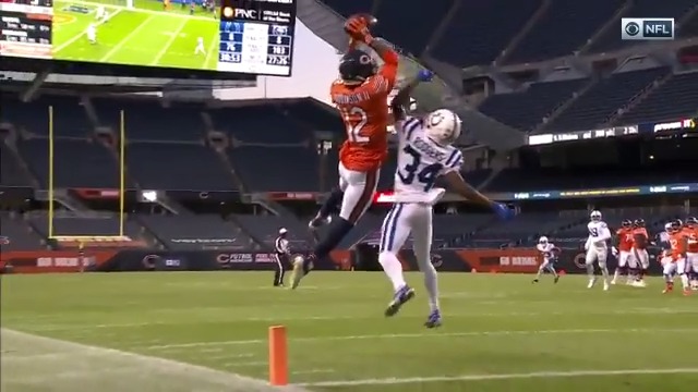 I don’t care how it ended. Allen Robinson was that dude for a while on the #Bears. No matter who was the QB was, he put up numbers. That 2019-20 run was so much fun to watch.