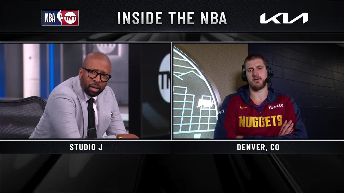 "I don't think about failures" 💯 Jokić tells the Fellas he doesn't worry about last year's exit after Denver's Game 7 win tonight