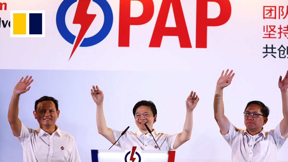 PAP wins by a landslide in Singapore election