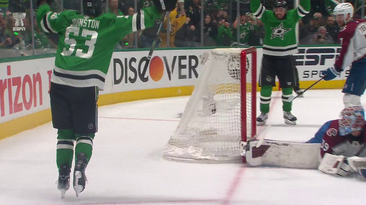 WYATT JOHNSTON GIVES THE STARS THE LATE LEAD 😱