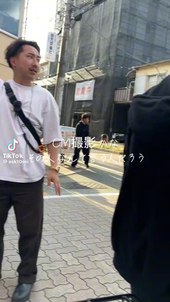 CMの撮影かな？？？？