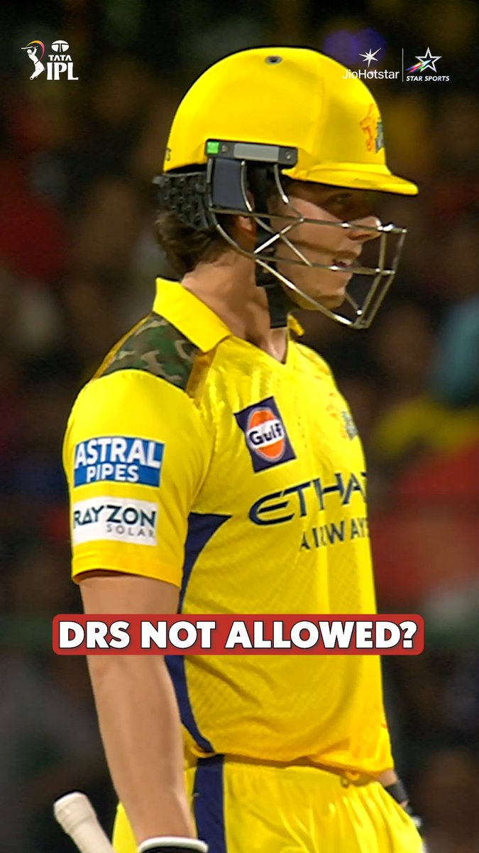 Anil Chaudhary ~ "Once the batter is given out, the ball is dead, so there's no need to run as those runs won't be counted. Even if the decision is overturned to not out after DRS, the runs still won't count". ~ What's your take on this🤔 #RCBvsCSK