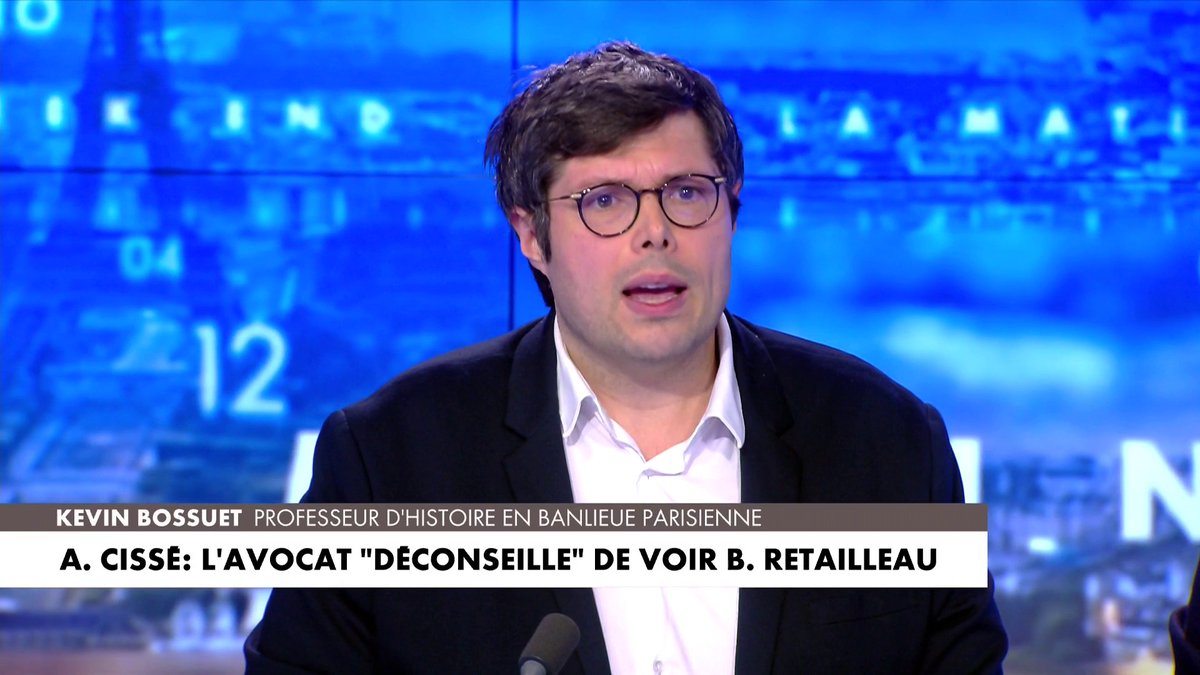 Kevin Bossuet, professeur d'histoire en région parisienne : «La France insoumise essaye d’imposer son récit» à propos de l'assassinat d'Aboubacar Cissé dans une mosquée du Gard, dans #LaMatinaleWE