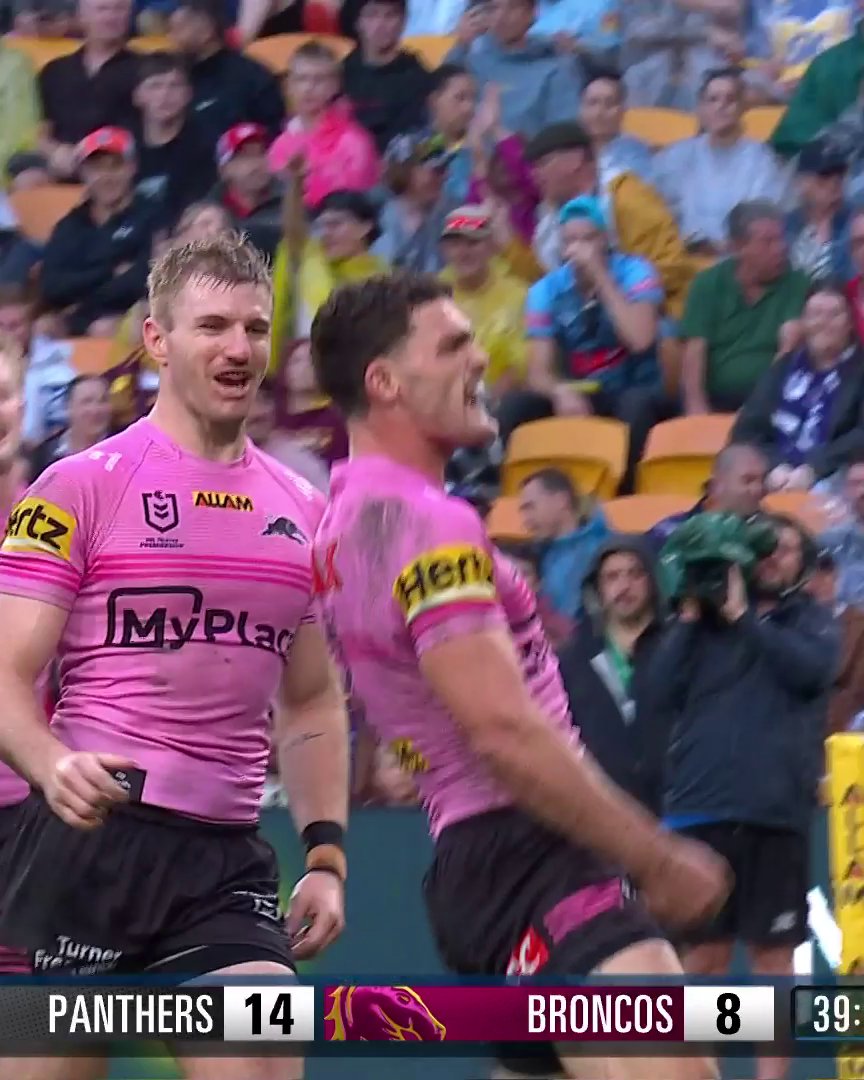 Cleary throws it back to the 2023 GF! ⏳ #NRLPanthersBroncos