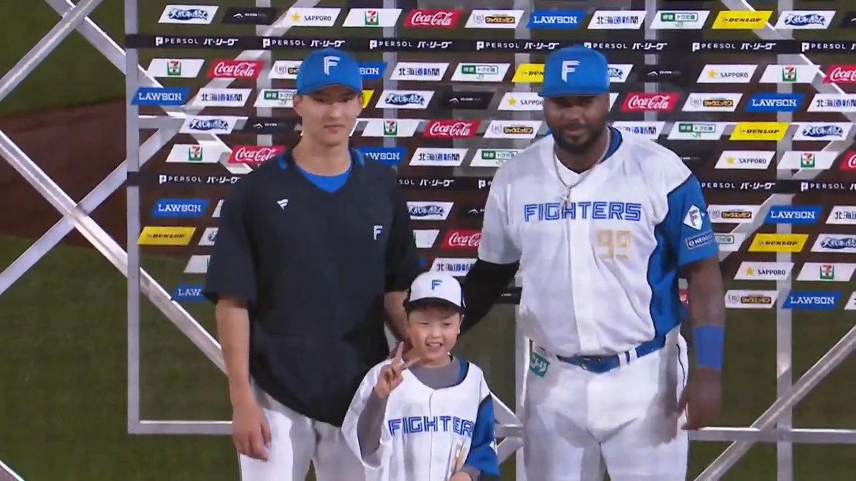／ 5/4 ヒーローインタビュー⚾️ ＼ 北海道日本ハム #達孝太 投手 #レイエス 選手✨ #lovefighters