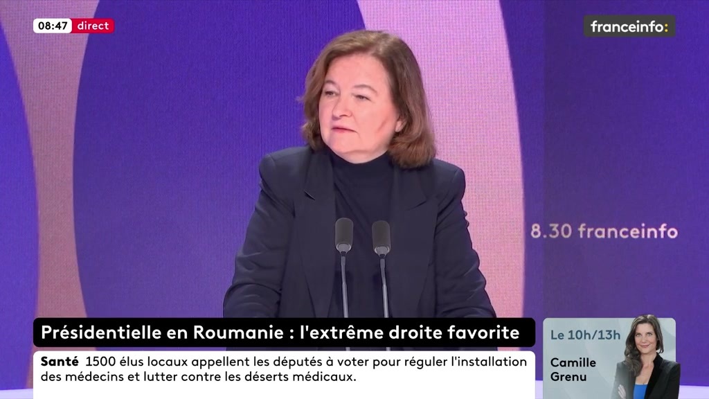 🔴"Bien sûr", l'ingérence russe va viser l'élection présidentielle de 2027, la France est le 2e pays européen le plus ciblé "par la désinformation russe, juste après l'Ukraine", prévient Nathalie Loiseau #8h30franceinfo