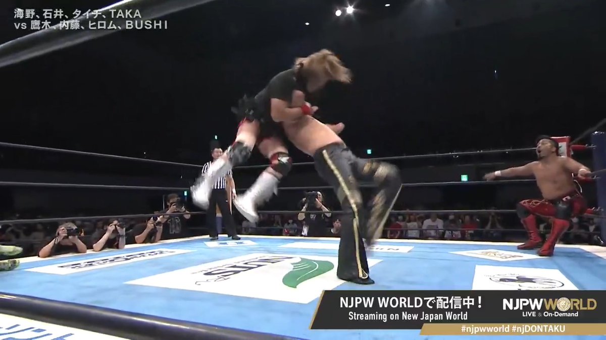 .内藤哲也 Tetsuya Naito & @BUSHI_njpw "Destino & Tope Suicida" Sign up Now & Stay tuned to #NJPW #njpwworld #njDONTAKU