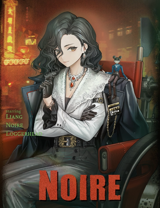 Immersed in the World of Movies with Noire | Reverse: 1999 "Three, two, one, action!" #Reverse1999Ver2ꓸ5 #ShowdownInChinatown #Noire