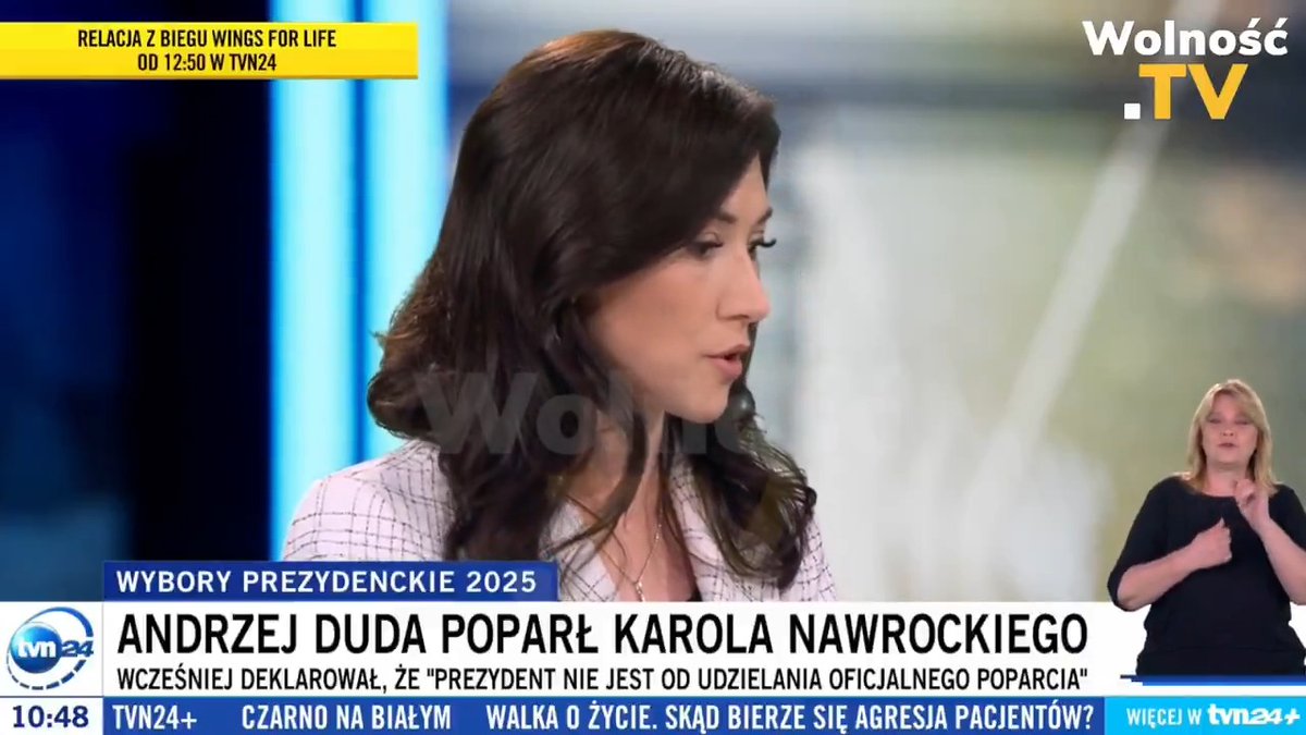 "Alternatywą jest Sławomir Mentzen, który jest spoza układu, spoza duopolu PO-PiS!" ✅ Ewa Zajączkowska w TVN24 Ewa Zajączkowska-Hernik Konfederacja