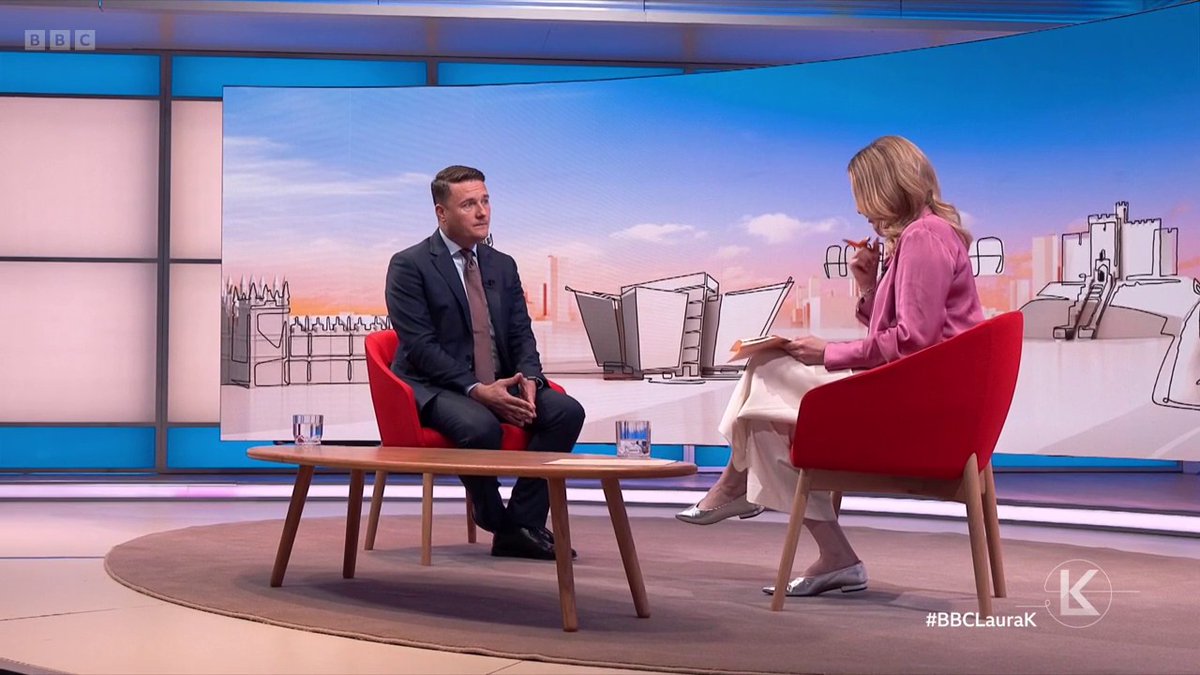 "Sometimes in the heat of the debate you say something that comes across badly" Health Secretary Wes Streeting says Lucy Powell has apologised for comments she made describing grooming gangs as a "dog whistle" issue #BBCLauraK