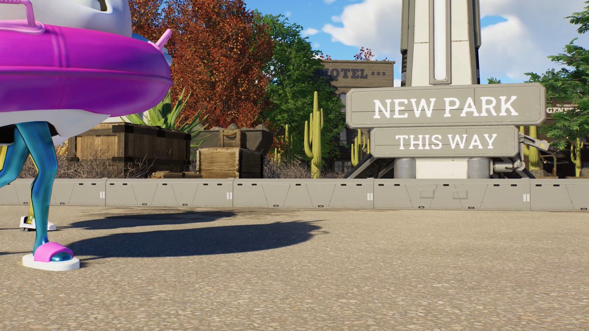 Someone said we should post this today, anyone know why? 😏 Learn more about Update 5 here: #PlanetCoaster2
