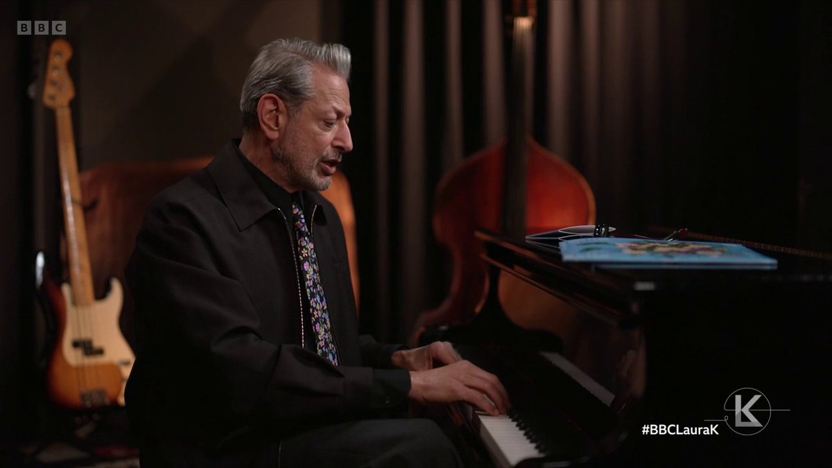 "It's a joy to share this with people" Actor and musician Jeff Goldblum says music was "never part of the plan" when he was growing up #BBCLauraK