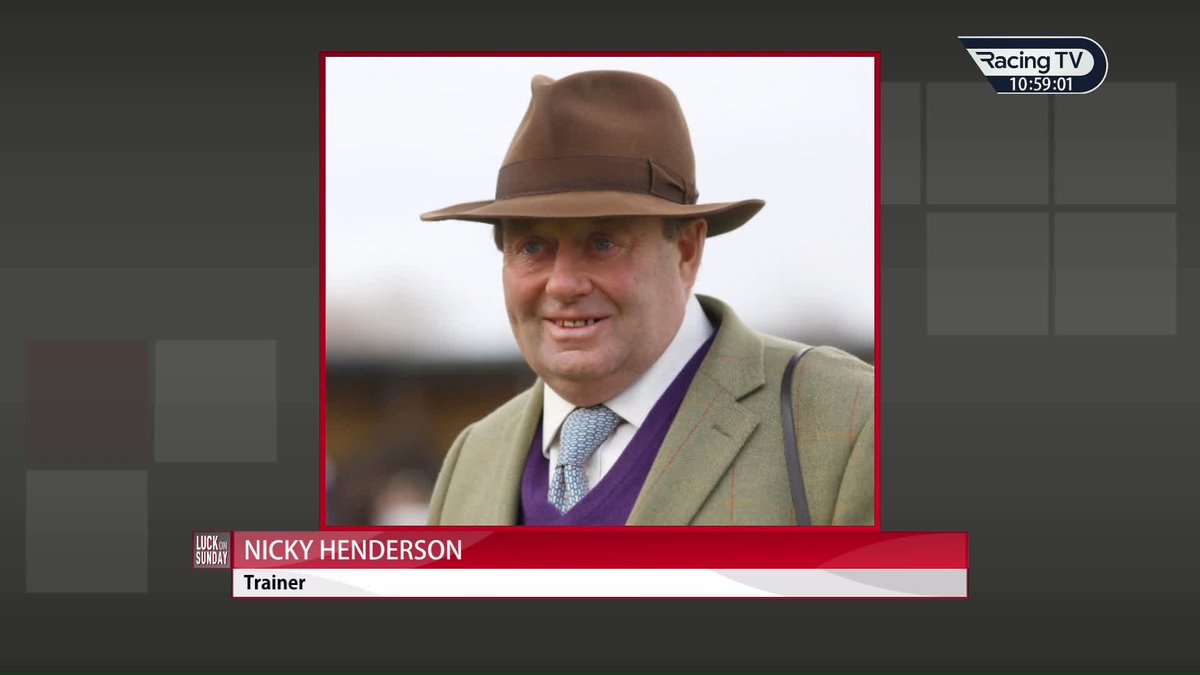 🚨 Nicky Henderson confirms CONSTITUTION HILL will definitely stay in training. Henderson: “The one thing you can’t do is read a horse’s mind, you think you can, but you can’t. What he’s thinking is not what I was thinking at the time.”