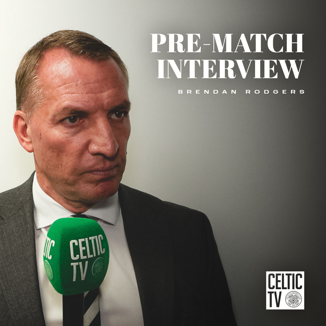 🎙 Manager Brendan Rodgers spoke to Celtic TV ahead of today’s Glasgow derby #RANCEL | #CelticFC🍀🏆