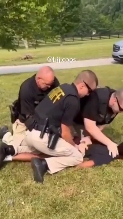 Cop tases himself 😶