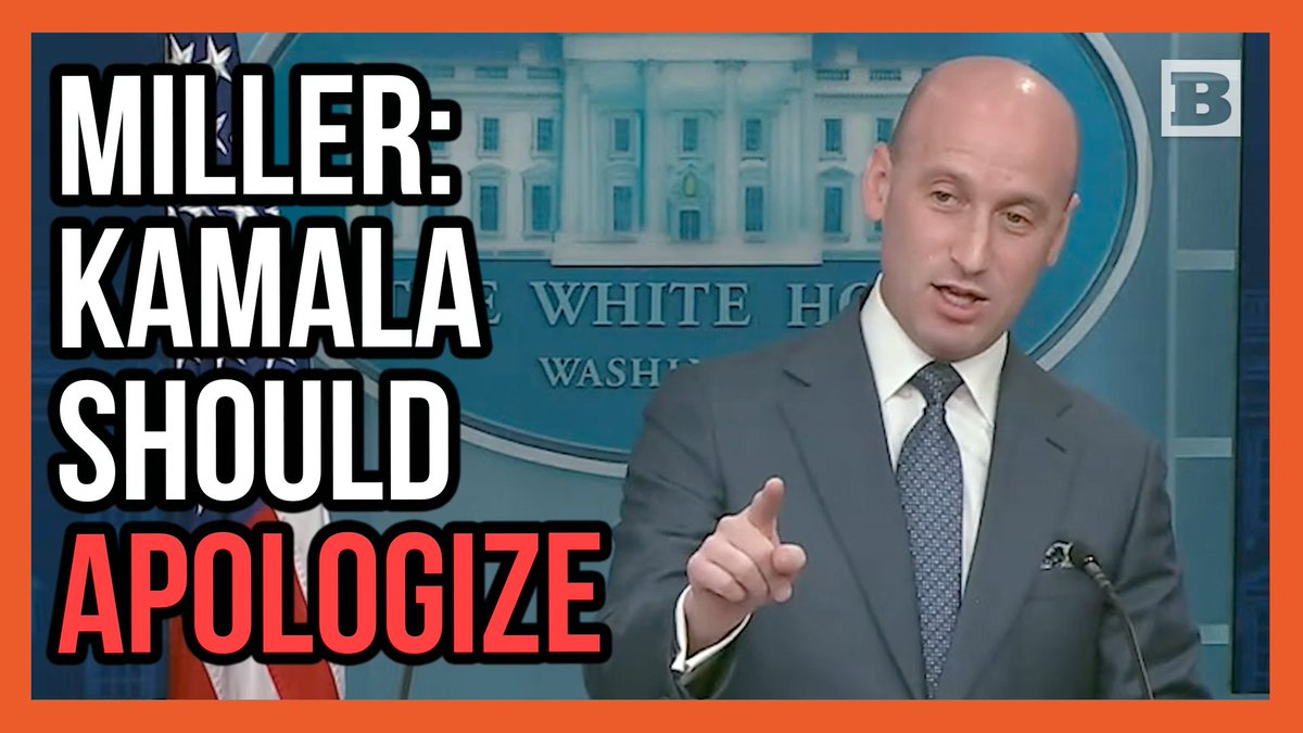.Stephen Miller: Here's why Kamala Harris owes Americans an apology.