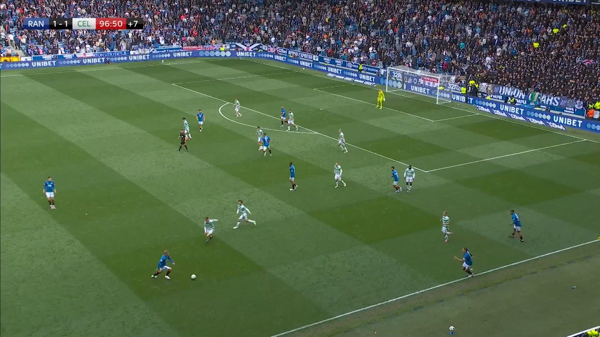 😮 Daizen Maeda has a chance to win it with the final kick, but the last Old Firm of the season ends level ⤵️