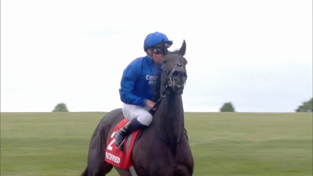 A dream win! 🪄 Cinderella's Dream is a very impressive winner of the Betfred Dahlia Stakes! 🥇 #ITVRacing | Newmarket Racecourse | William Buick | Godolphin