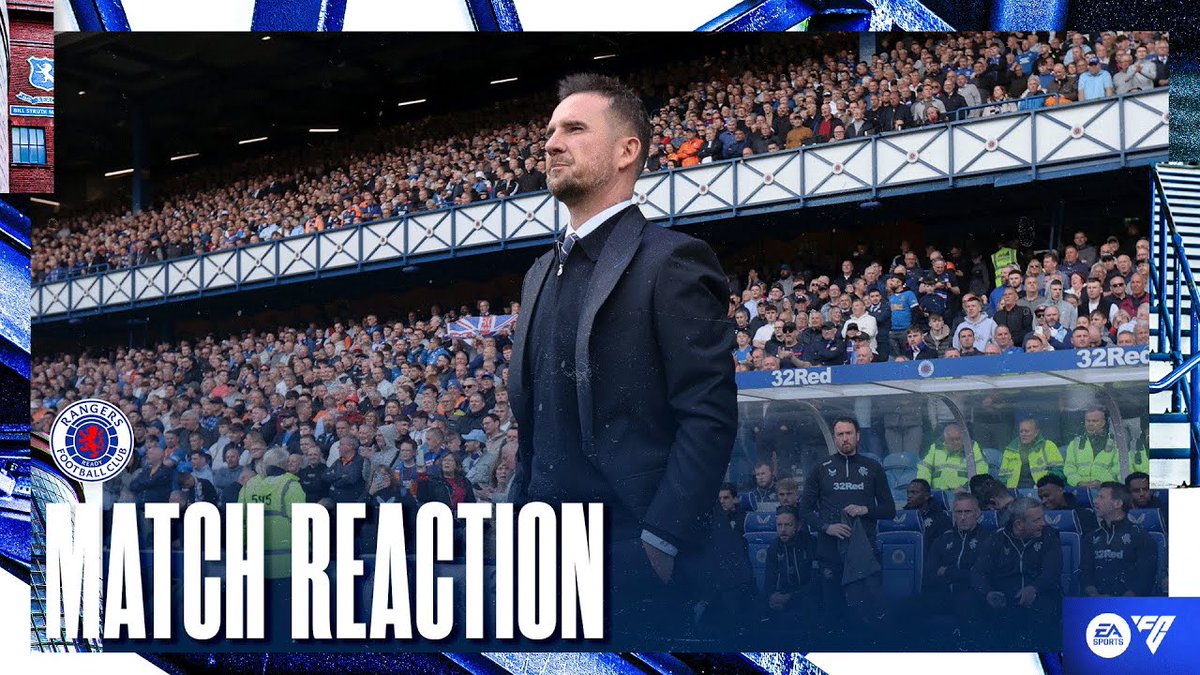 🎙️ Barry Ferguson spoke to RangersTV after today’s match against Celtic.