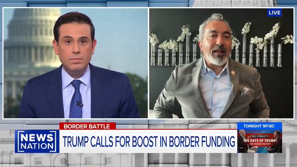 WATCH: Democrat Congressman Ami Bera admits Trump is winning at the border. "The southern border and illegal crossings have gone down. The American public voted for that, and he has delivered."