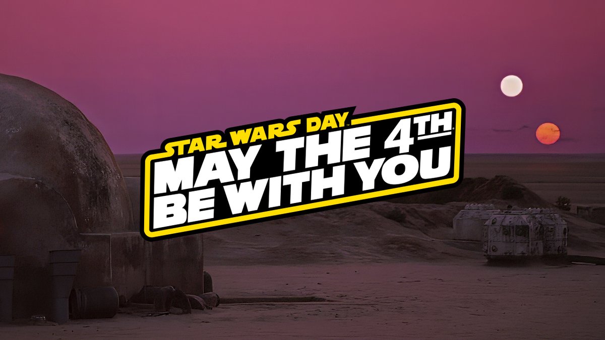 To the greatest fans in the galaxy... May the 4th be with you.