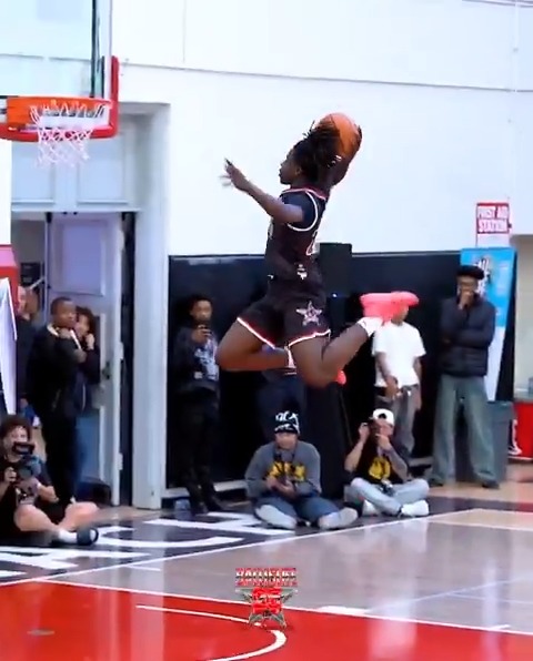 Vieux Sanneh has crazy bounce!