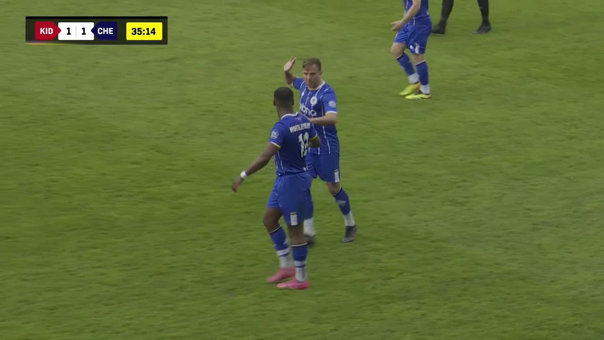 A look at that Chester FC leveller! #TheVanarama | National League on DAZN