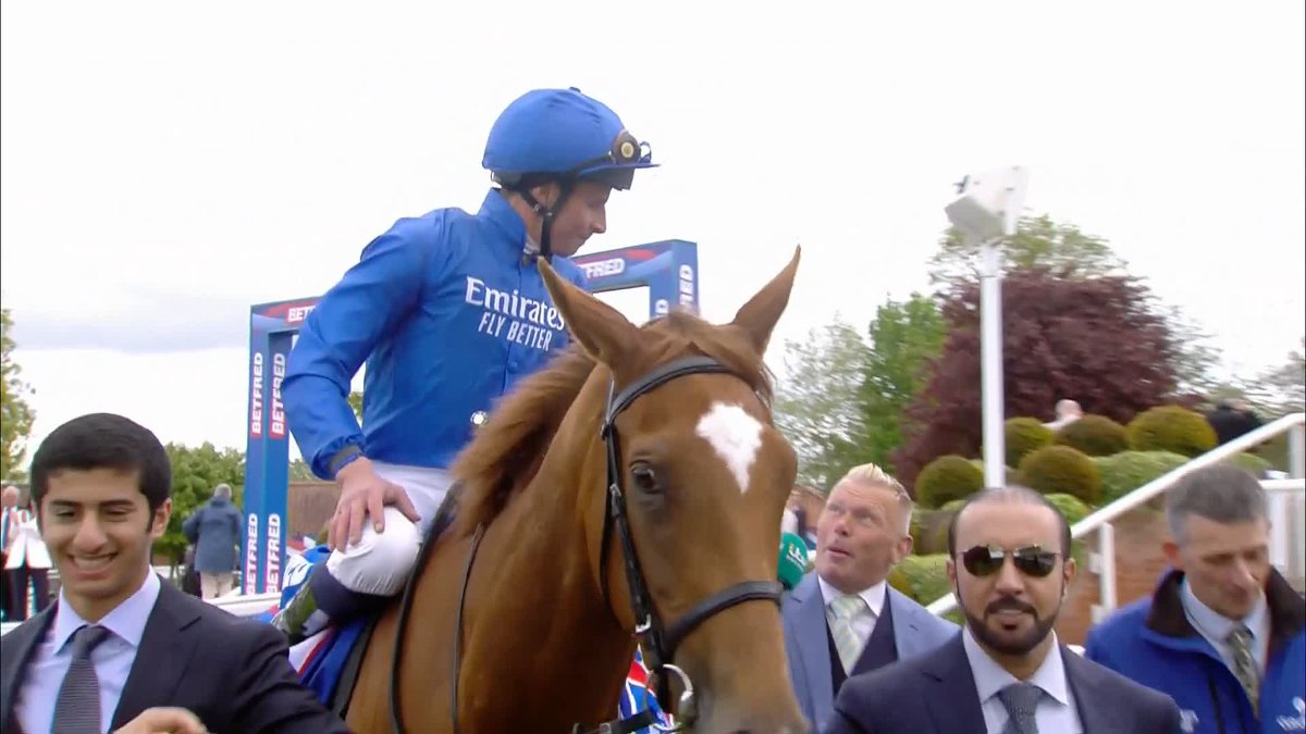 🗣"I am a very HAPPY man, this means the world" 😍🌍 Godolphin and William Buick are on top of the world! #ITVRacing | Matt Chapman | William Buick | Godolphin