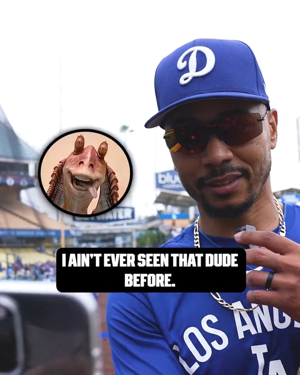 Mookie Betts' Star Wars knowledge is ELITE ๐ญ