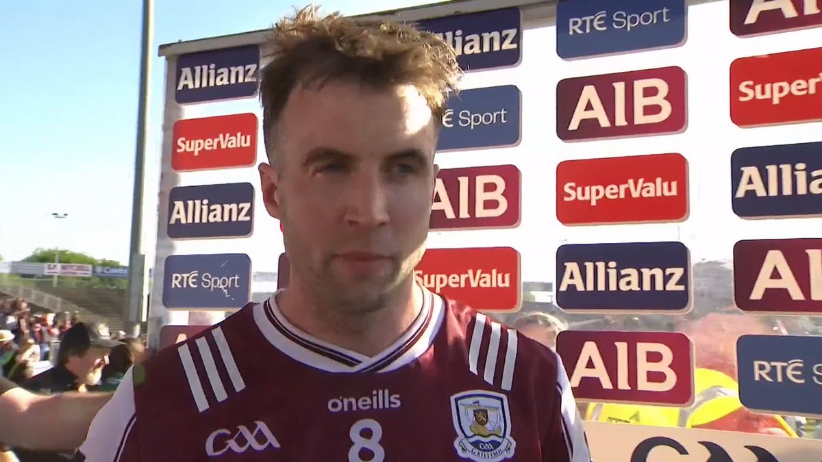 Galway's Paul Conroy is the man-of-the-match and while his side are Connacht champions for the fourth consecutive season, it's not something he ever takes for granted. #RTEGAA #TheSundayGame