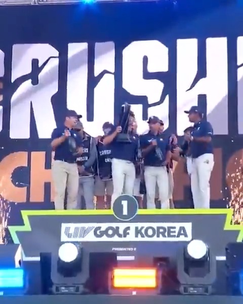 🏆 Bryson DeChambeau was unfazed during the final round of #LIVGolfKorea en route to his first win this season 👏👏 Crushers GC | LIV Golf