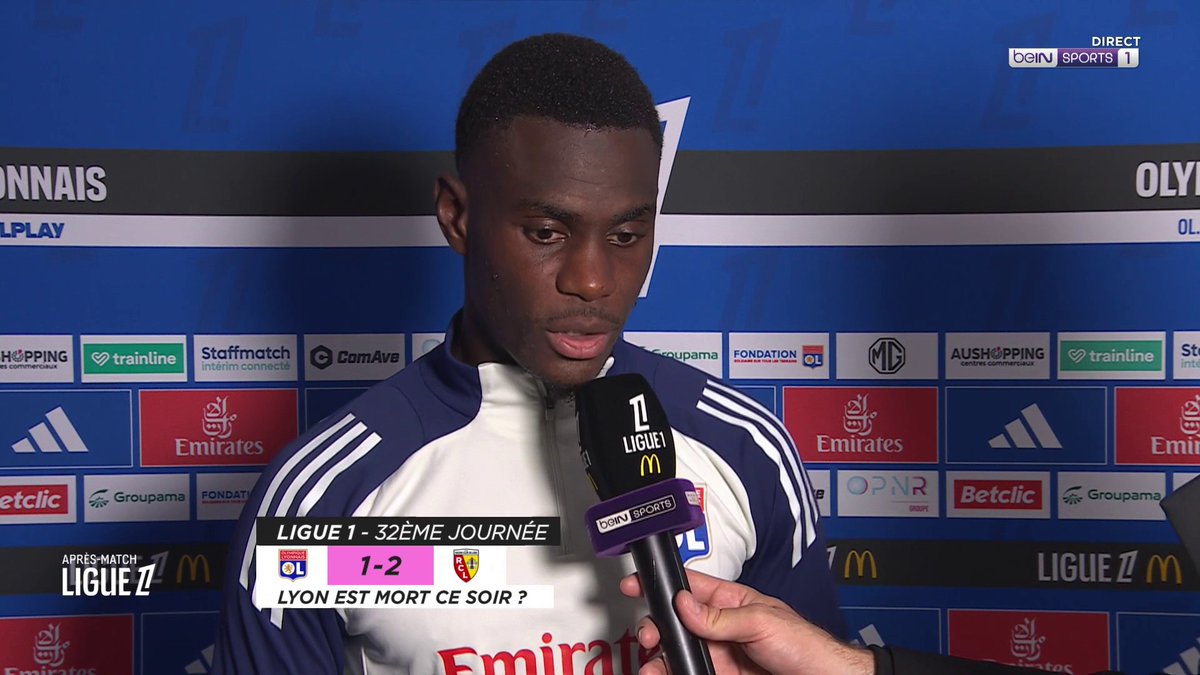 🇫🇷 #Ligue1McDonalds 💬 Moussa Niakhaté (Olympique Lyonnais) : "On va y croire jusqu'au bout mais on se doit de faire le travail !" #beINLIGUE1 #OLRCL