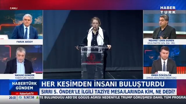 "Sırrı Süreyya Önder" ortak paydası neydi? Farklı siyasi görüşleri birleştirmeyi nasıl başarabildi? DEVA Partisi Genel Başkan Yardımcısı Mehmet Emin Ekmen #HabertürkGündem'de anlattı.