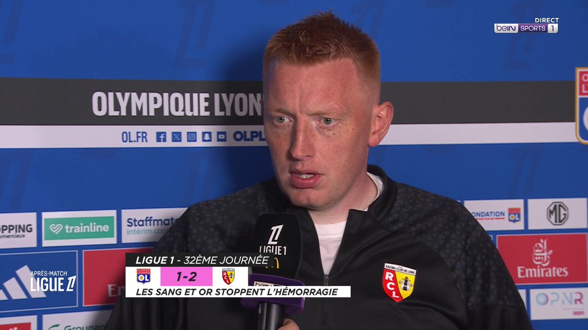 🇫🇷 #Ligue1McDonalds 💬 Will Still (Racing Club de Lens) : "Il y a une prestation admirable de notre part" #beINLIGUE1 #OLRCL