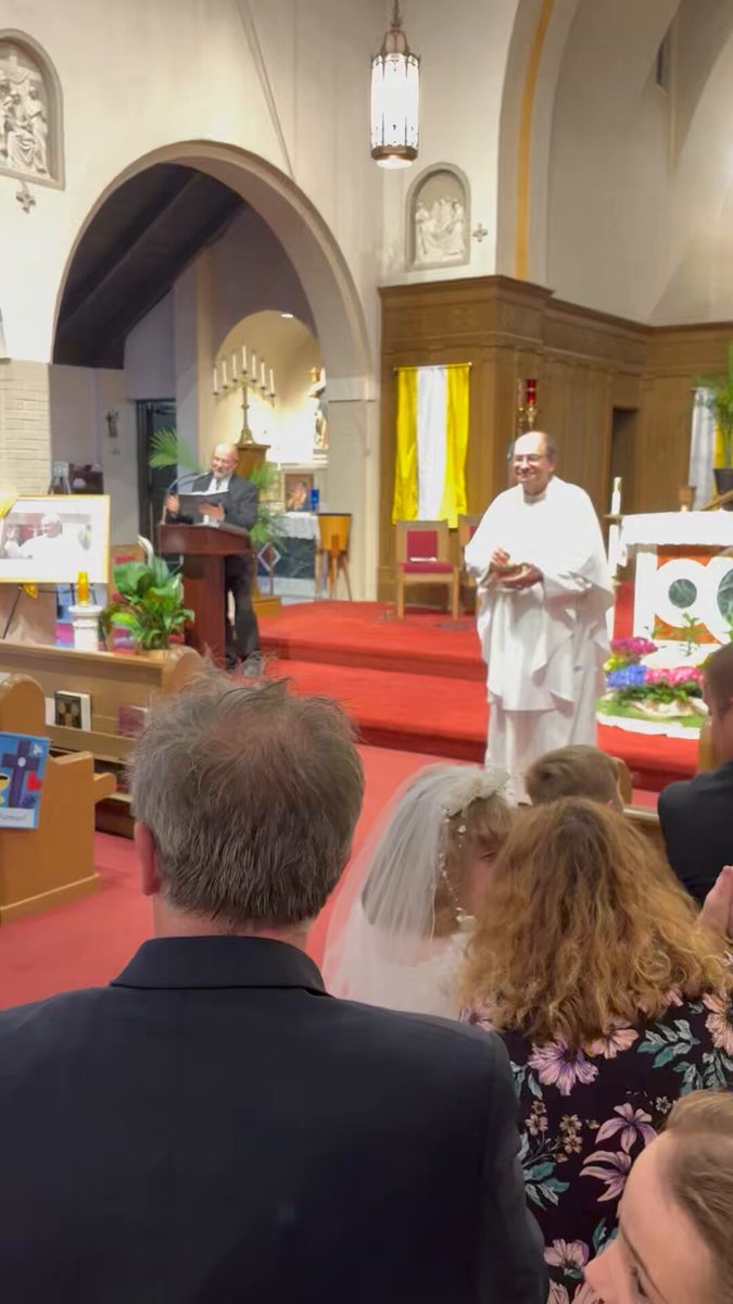 My youngest daughter Nikoletta celebrated her 1st Holy Communion today. So proud of you my little princess! Love you. #holycommunion #church #GODisgood