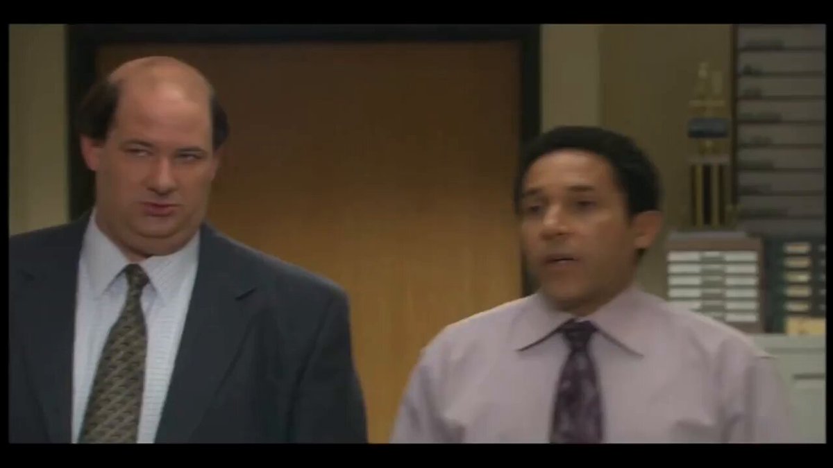 el blooper mas normal de the office: